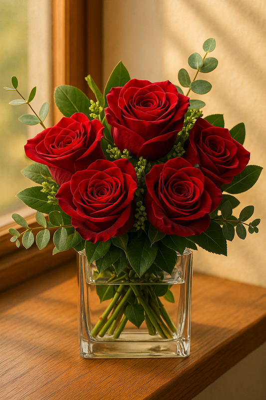 Classic Red Rose Bouquet