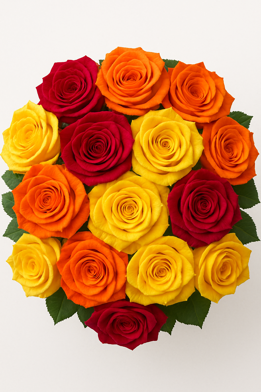 Colorful Mixed Roses