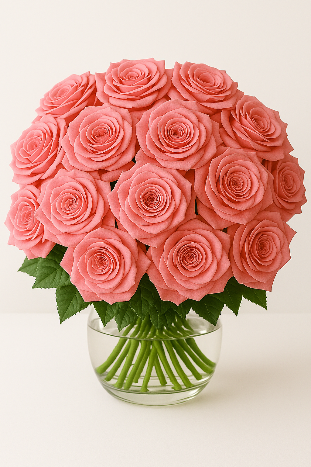 Pink Roses Flower Bouquet