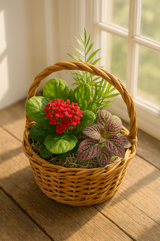 Blooming Plant Basket