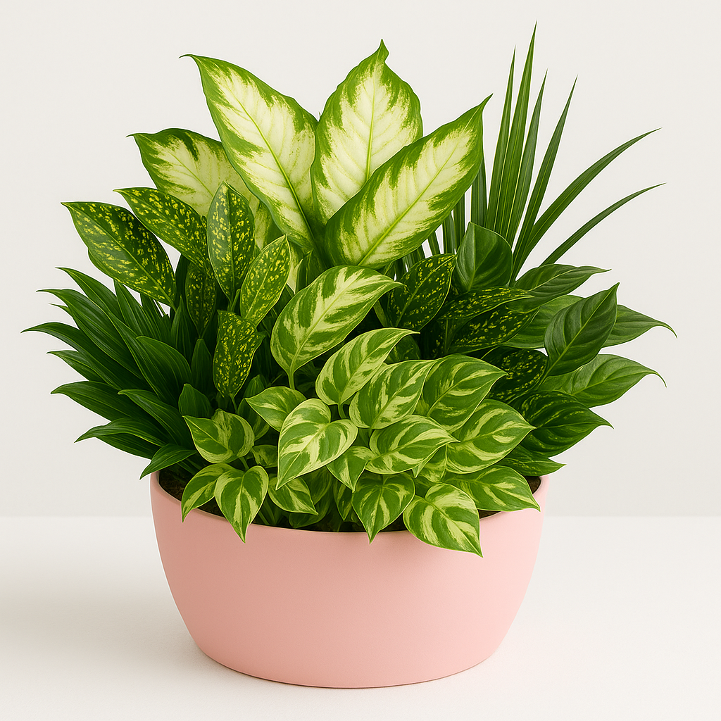 Assorted Green Indoor Plant Garden