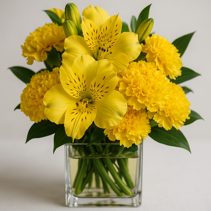 Golden Rose Bouquet