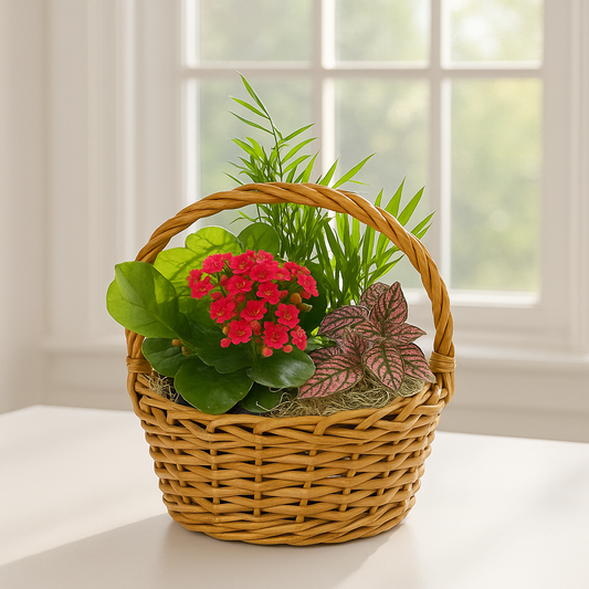 Blooming Plant Basket